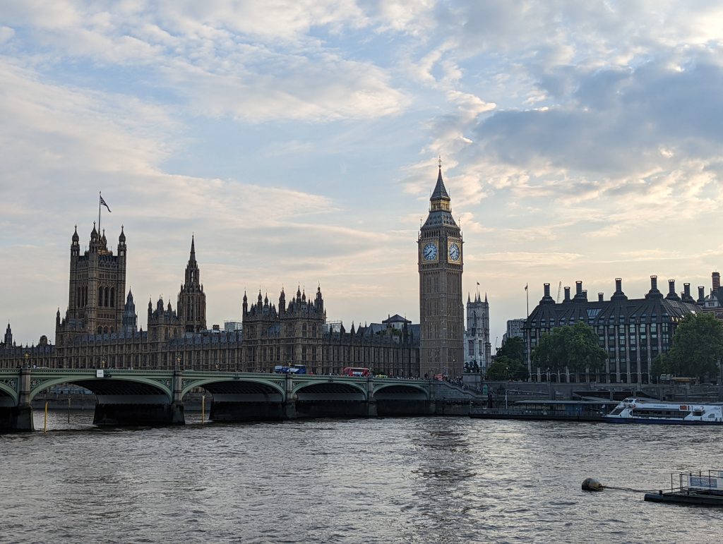 photo of Big Ben and the River Thames